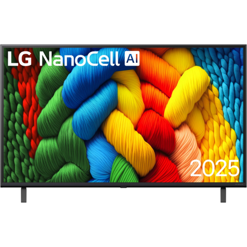 Televizor LED NanoCell LG Smart 55NANO80A3B, Seria NANO80, 55 inch, Ultra HD 4K, Black