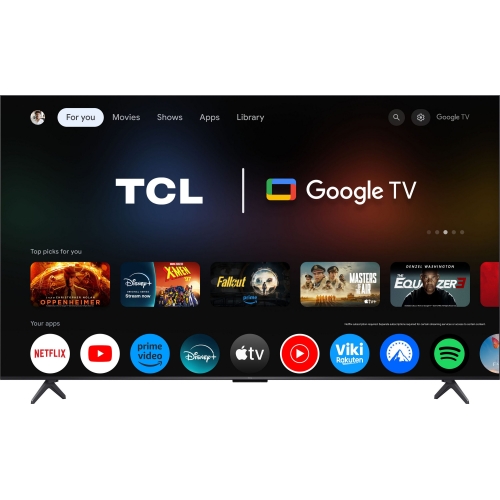 Televizor QD-Mini LED TCL Smart 55Q6C Seria Q6C, 55 inch, Ultra HD 4K, Black