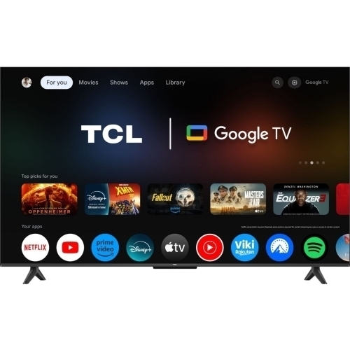 Televizor LED TCL Smart 55V6C Seria V6C, 55 inch, Ultra HD 4K, Black