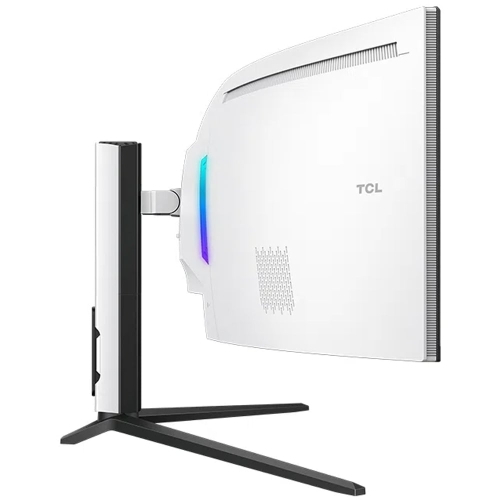 Monitor QD-Mini LED Curbat TCL 57R94, 57 inch, 7680 x 2160 pixeli, 1 ms GTG, Black-White