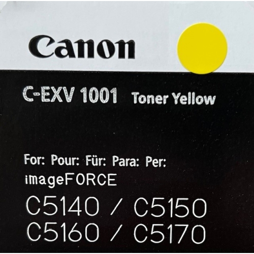 Toner Canon C-EXV1001Y YELLOW 6140C002AA