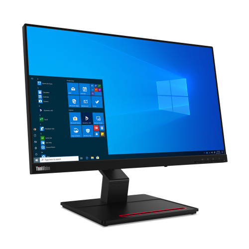 Monitor LED Touchscreen Lenovo ThinkVision T24t-20, 23.8 inch, 1920x1080, 4ms, Black