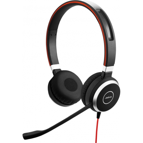 Casti cu microfon Jabra Evolve 40 Stereo Microsoft, 3.5mm jack/USB-C, Black