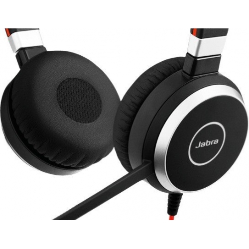 Casti cu microfon Jabra Evolve 40 Stereo Microsoft, 3.5mm jack/USB-C, Black