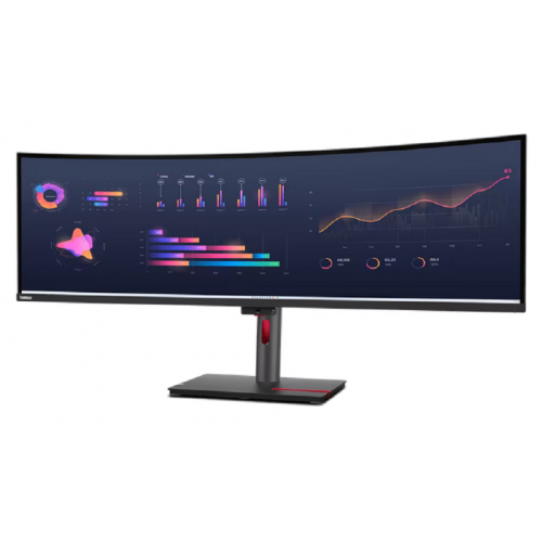 Monitor LED Lenovo ThinkVision P49w-30, 49inch, 5120x1440, 4ms, Black