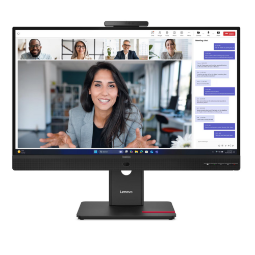 Monitor Lenovo ThinkVision T27QD-4v, 27 inch, 2560 x 1440 pixeli, 4ms GtG, Eclipse Black