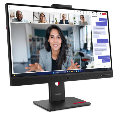 Monitor Lenovo ThinkVision T27QD-4v, 27 inch, 2560 x 1440 pixeli, 4ms GtG, Eclipse Black