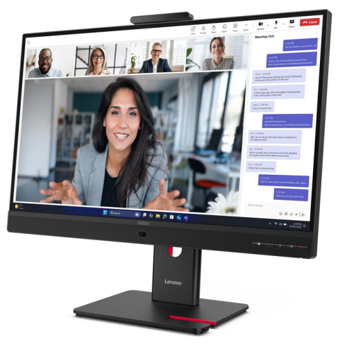 Monitor Lenovo ThinkVision T27QD-4v, 27 inch, 2560 x 1440 pixeli, 4ms GtG, Eclipse Black