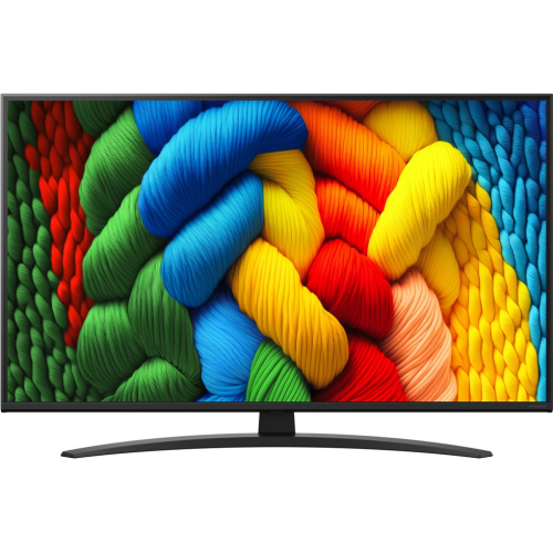 Televizor LED NanoCell LG Smart 65NANO81A3A, Seria NANO81, 65 inch, Ultra HD 4K, Black
