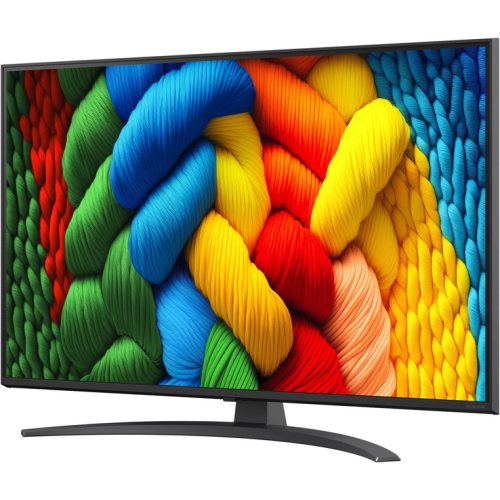 Televizor LED NanoCell LG Smart 65NANO81A3A, Seria NANO81, 65 inch, Ultra HD 4K, Black