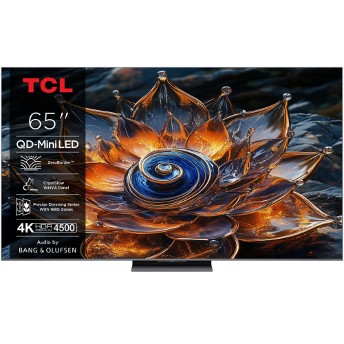 Televizor QD-Mini LED TCL Smart 65Q8C Seria Q8C, 65 inch, Ultra HD 4K, Black