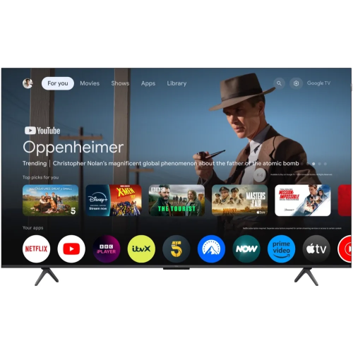 Televizor QLED TCL Smart 65T8C Seria T8C, 65 inch, Ultra HD 4K, Black