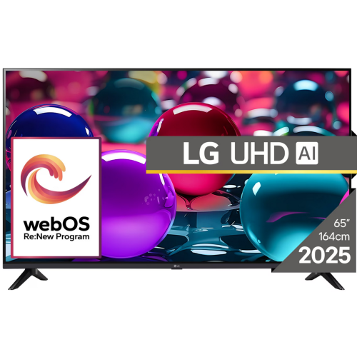 Televizor LED LG Smart 65UA73003LA Seria UA73, 65 inch, UHD 4K, Black