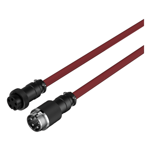 Cablu HP 6J677AA, USB-C male - USB-A male, 1.20 m, Black-Red