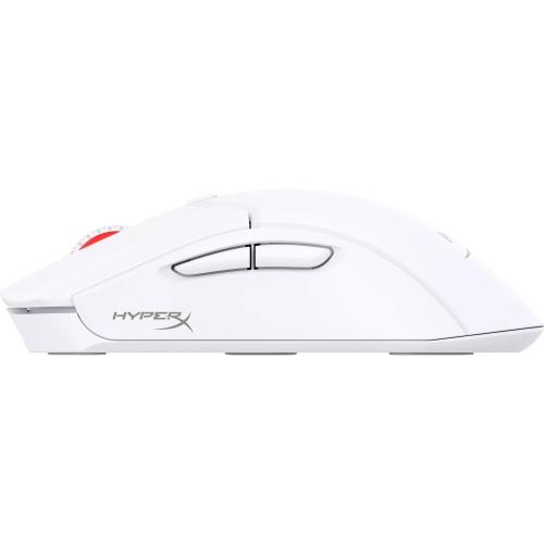 Mouse Optic HP HyperX Pulsefire Haste 2, USB-A/USB Wireless/Bluetooth, White