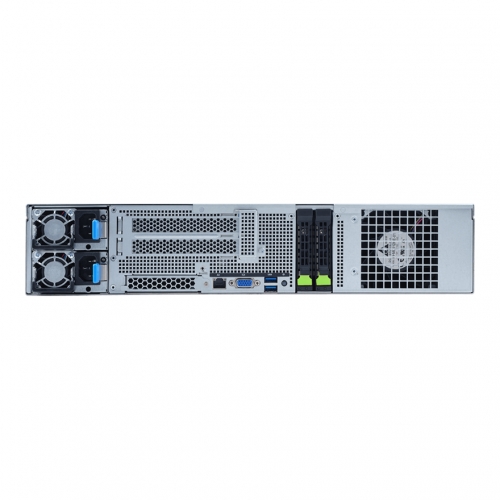 Server Gigabyte G242-Z11 V100, No CPU, No RAM, No HDD, No RAID, PSU 2x 1600W, No OS