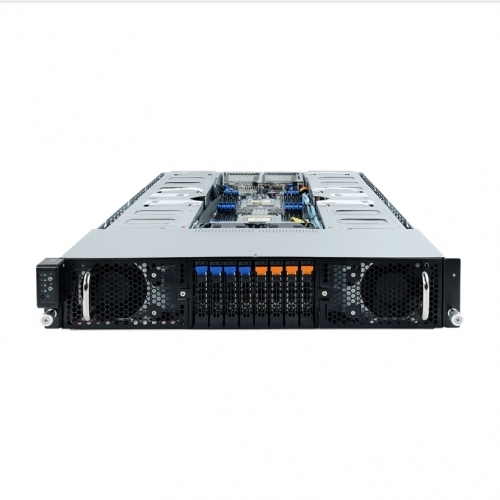 Server Gigabyte G292-Z40 V100, No CPU, No RAM, No HDD, No RAID, PSU 2x 2200W, No OS