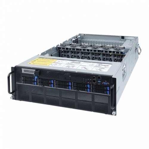 Server Gigabyte G482-Z51 VA00, No CPU, No RAM, No HDD, No RAID, PSU 3x 22000W, No OS