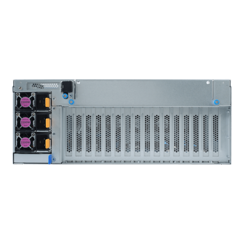 Server Gigabyte G482-Z52 V100, No CPU, No RAM, No HDD, No RAID, PSU 3x 22000W, No OS