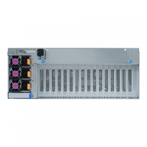 Server Gigabyte G482-Z53 V100, No CPU, No RAM, No HDD, No RAID, PSU 3x 22000W, No OS