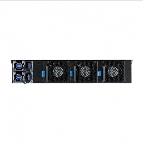 Server Gigabyte H242-Z11 V100, No CPU, No RAM, No HDD, No RAID, PSU 2x 1300W, No OS
