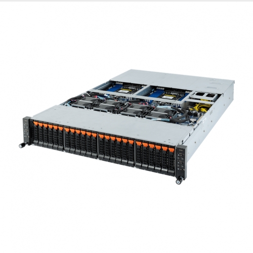 Server Gigabyte H252-Z10 VA00, No CPU, No RAM, No HDD, No RAID, PSU 2x 2000W, No OS