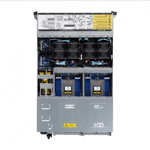 Server Gigabyte H252-Z10 VA00, No CPU, No RAM, No HDD, No RAID, PSU 2x 2000W, No OS