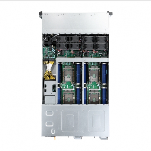 Server Gigabyte H261-N80 V100/A00/B00, No CPU, No RAM, No HDD, Intel C621, PSU 2x 2200W, No OS