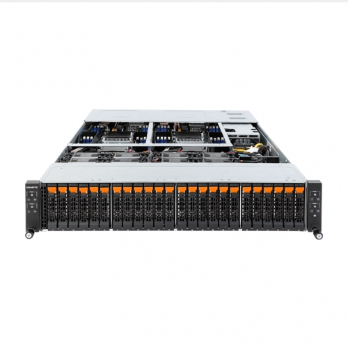 Server Gigabyte H261-NO0 V100, No CPU, No RAM, No HDD, Intel C621, PSU 2x 2200W, No OS
