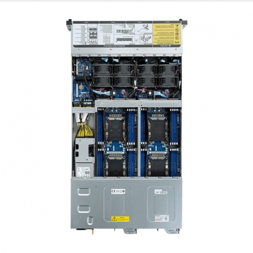 Server Gigabyte H261-PC0 V100, No CPU, No RAM, No HDD, Intel C621, PSU 2x 2200W, No OS