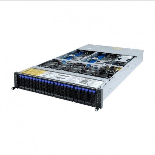 Server Gigabyte H262-Z61 V100, No CPU, No RAM, No HDD, No RAID, PSU 2x 2200W, No OS