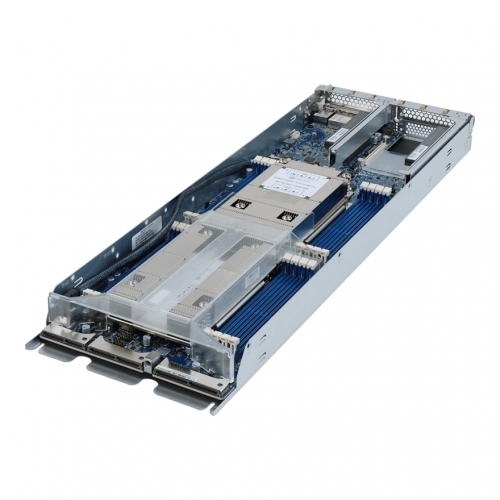 Server Gigabyte H262-Z66 V100, No CPU, No RAM, No HDD, No RAID, PSU 2x 2200W, No OS