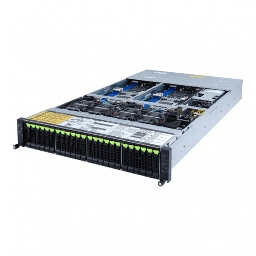 Server Gigabyte H262-Z6A V100, No CPU, No RAM, No HDD, No RAID, PSU 2x 2200W, No OS