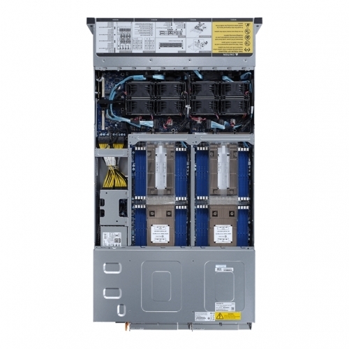 Server Gigabyte H262-Z6A V100, No CPU, No RAM, No HDD, No RAID, PSU 2x 2200W, No OS