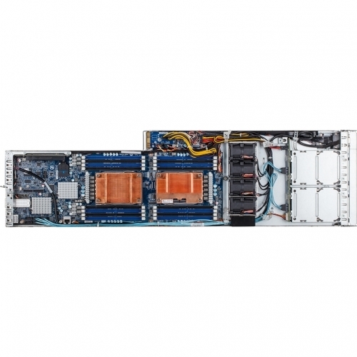 Server Gigabyte H270-F4G V100, No CPU, No RAM, No HDD, Intel C612, PSU 2x 1600W, No OS