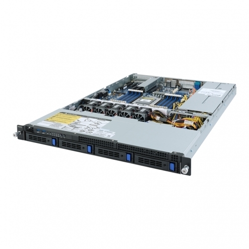 Server Gigabyte R152-Z30 V100, No CPU, No RAM, No HDD, No RAID, PSU 2x 6500W, No OS