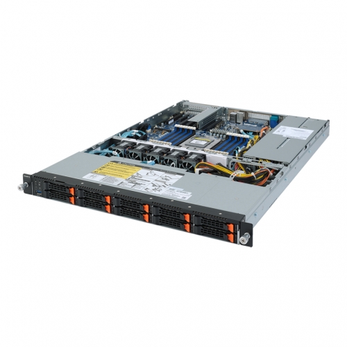 Server Gigabyte R152-Z32 V100, No CPU, No RAM, No HDD, No RAID, PSU 2x 1100W, No OS
