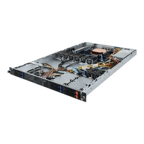 Server Gigabyte R161-R13 V100, No CPU, No RAM, No HDD, Intel X299, PSU 1x 850W, No OS