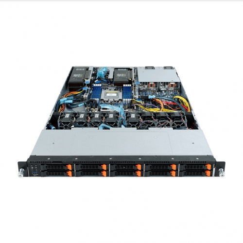 Server Gigabyte R162-Z10 VA00, No CPU, No RAM, No HDD, No RAID, PSU 2x 1200W, No OS