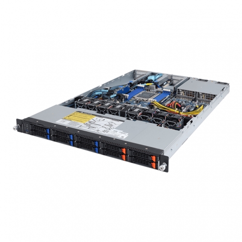 Server Gigabyte R162-Z11 V100, No CPU, No RAM, No HDD, No RAID, PSU 2x 1200W, No OS