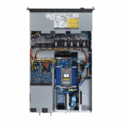 Server Gigabyte R162-Z11 V100, No CPU, No RAM, No HDD, No RAID, PSU 2x 1200W, No OS