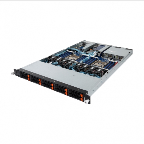 Server Gigabyte R181-NA0 V100, No CPU, No RAM, No HDD, Intel C621, PSU 2x 1200W, No OS