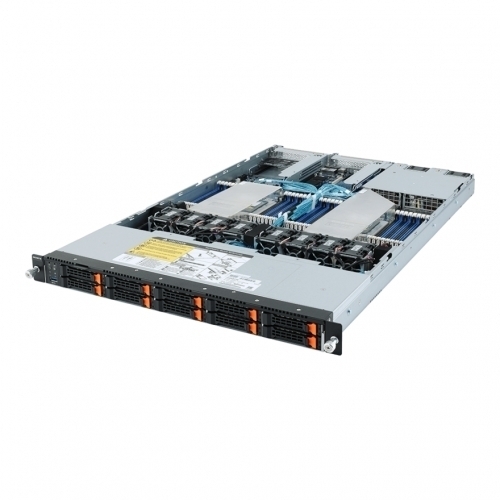 Server Gigabyte R182-Z92 V100, No CPU, No RAM, No HDD, No RAID, PSU 2x 1200W, No OS