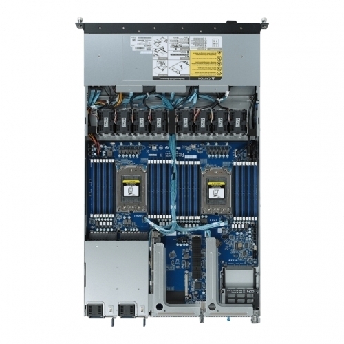 Server Gigabyte R182-Z92 V100, No CPU, No RAM, No HDD, No RAID, PSU 2x 1200W, No OS