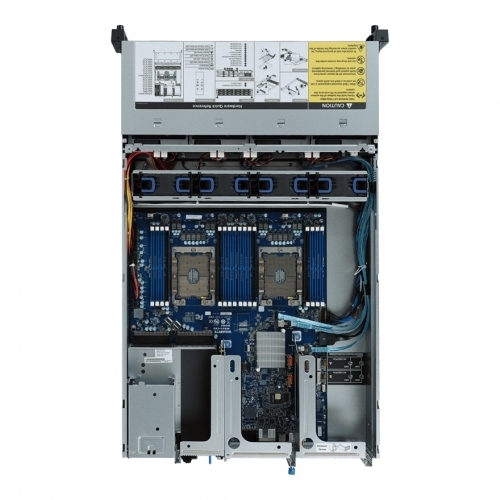 Server Gigabyte R261-3C0 V100/200, no CPU, no RAM, no HDD, Intel C621, PSU 1x 800W, No OS
