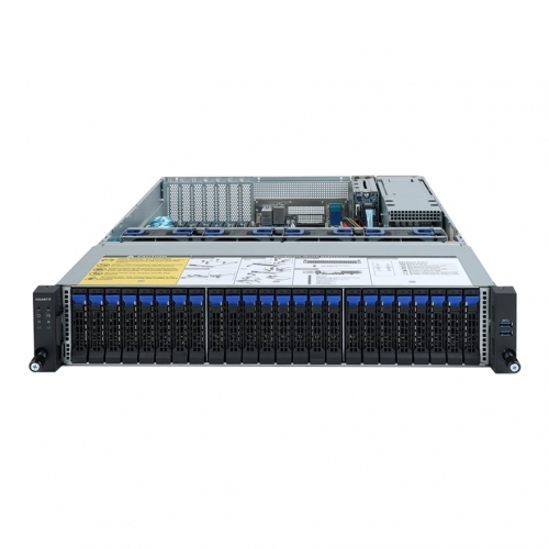 Server Gigabyte R272-Z31 V100, No CPU, No RAM, No HDD, No RAID, PSU 2x 800W, No OS