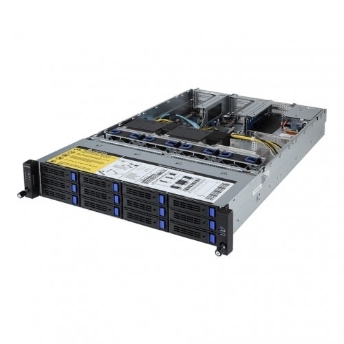 Server Gigabyte R281-3C2 V300, No CPU, No RAM, No HDD, Intel C621, PSU 2x 1200W, No OS
