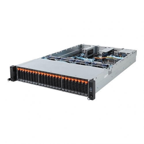 Server Gigabyte R281-Z92 VB00, No CPU, No RAM, No HDD, No RAID, PSU 2x 1600W, No OS