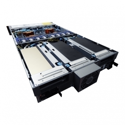 Server Gigabyte R292-4S0 V100, No CPU, No RAM, No HDD, Intel C621A, PSU 2x 3200W, No OS