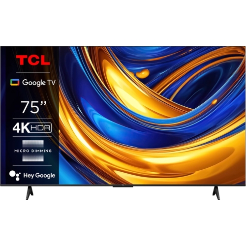 Televizor LED TCL Smart 75P69B Seria P69B, 75 inch, Ultra HD 4K, Black